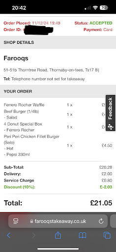 Photo of Farooqs Thornaby - 51B Thorntree Rd, Thornaby, Stockton-on-Tees TS17 8LJ