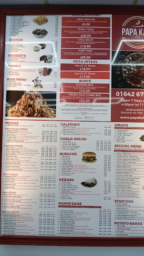 Photo of Papa Kals - 25 Bowesfield Ln, Stockton-on-Tees TS18 3ET