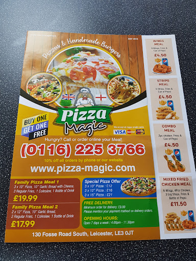 Photo of Pizza Magic Leicester - 130 Fosse Rd S, Leicester LE3 0JT