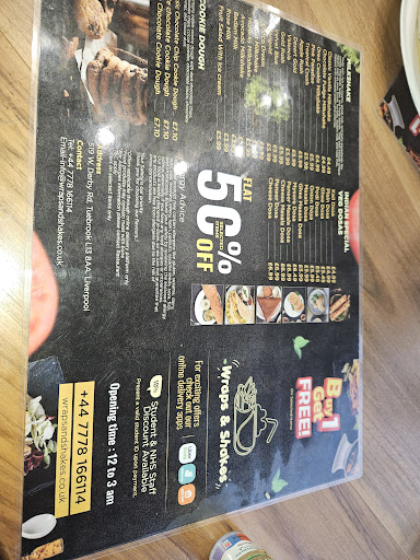 Photo of Wraps and Shakes Liverpool - 519 W Derby Rd, Tuebrook, Liverpool L13 8AA