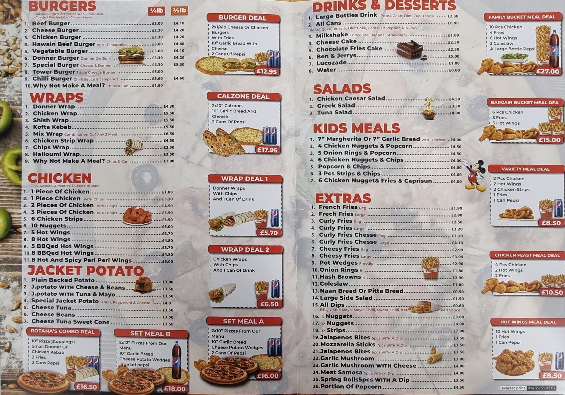 Photo of Rotana Pizza - 244 County Rd, Liverpool L4 5PW