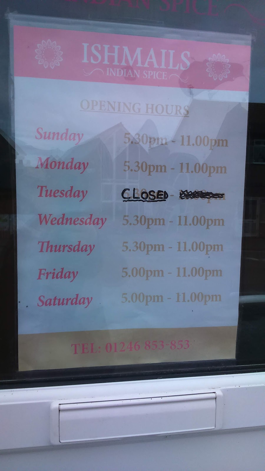 Photo of Ishmails Indian Takeaway - 194 B, N Wingfield Rd, Grassmoor, Chesterfield S42 5ED