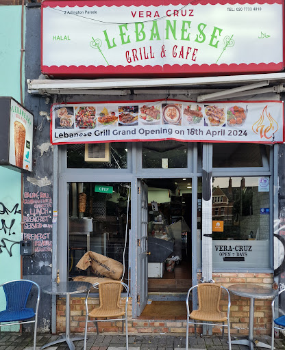 Photo of Vera Cruz Lebanese Grill and Cafe - 2, Arlington Parade, Brixton Hill, London SW2 1RH