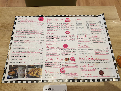 Photo of Flakes Diner - 22 King St, Aberdeen AB24 5AX