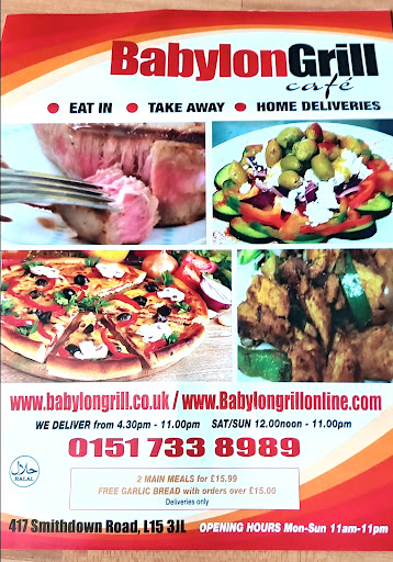 Photo of Babylon Grill Cafe - 417 Smithdown Rd, Liverpool L15 3JL