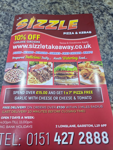 Photo of Sizzle Takeaway - 2 Long Ln, Garston, Liverpool L19 6PF