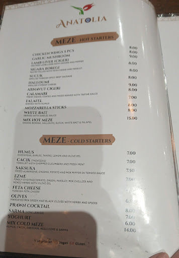 Photo of Anatolia Restaurant Nottingham - 88 High Rd, Beeston, Nottingham NG9 2LF
