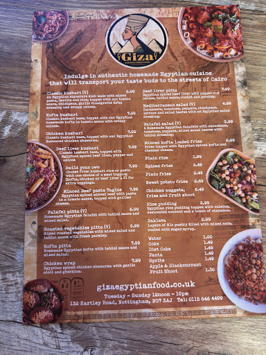Photo of Giza | Egyptian Street food | Nottingham - 132 Hartley Rd, Radford, Nottingham NG7 3AJ