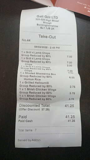 Photo of Gali grill - 222-224 High St, Slough SL1 1JS