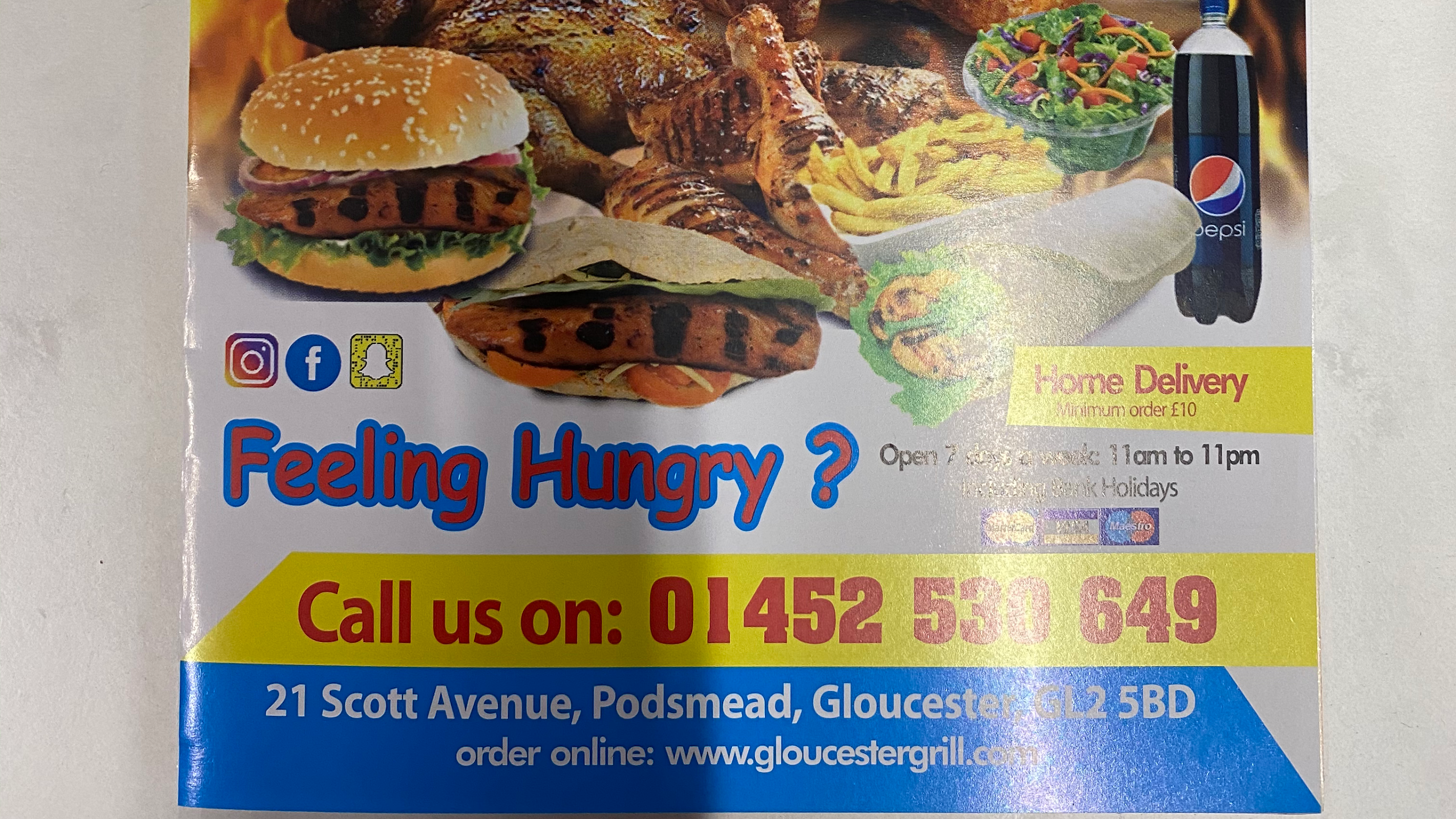 Photo of Gloucester Grill - Podsmead - 21 Scott Ave, Podsmead, Gloucester GL2 5BD