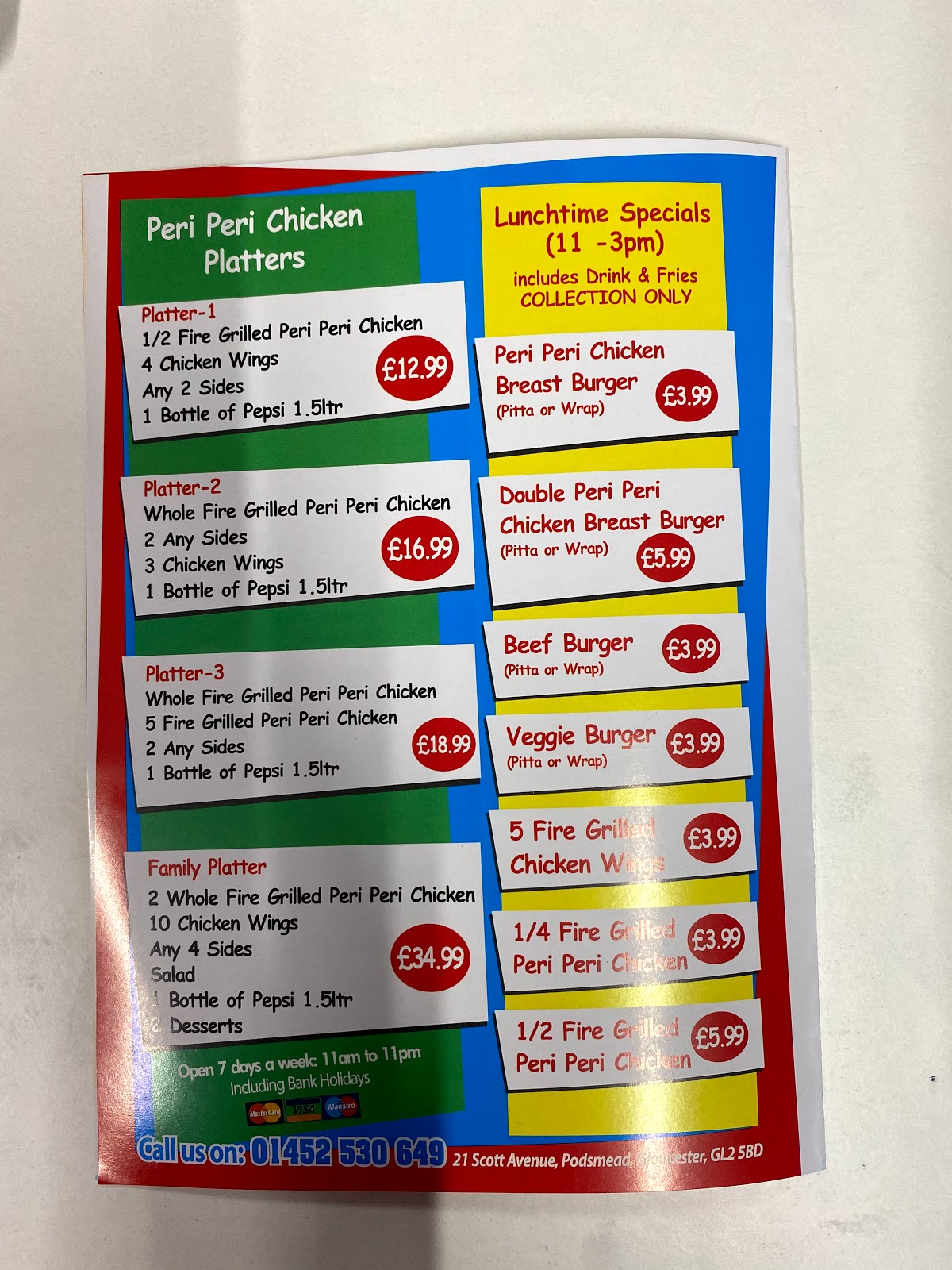 Photo of Gloucester Grill - Podsmead - 21 Scott Ave, Podsmead, Gloucester GL2 5BD