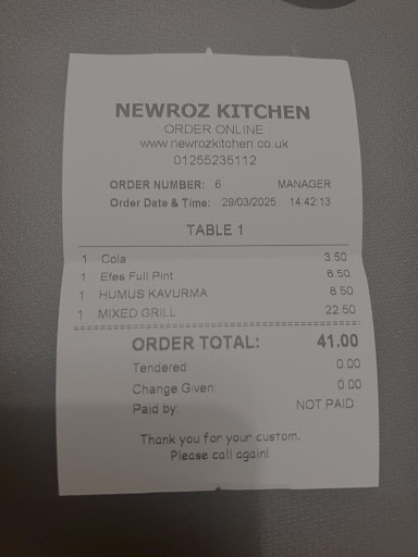Photo of Newroz Kitchen - 6-8 Rosemary Rd, Clacton-on-Sea CO15 1NY