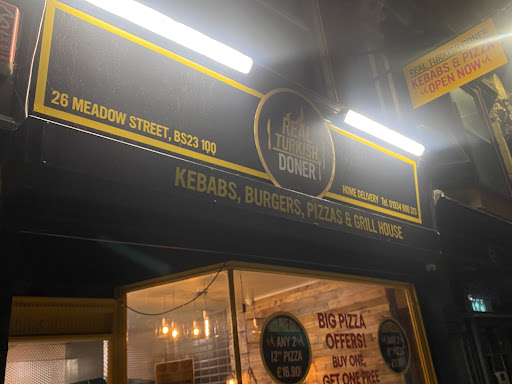 Photo of Real Turkish Kebab & Pizza - 26 Meadow St, Weston-super-Mare BS23 1QQ