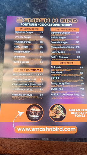 Photo of Smash n Bird Cookstown - 65 Chapel St, Cookstown BT80 8QB