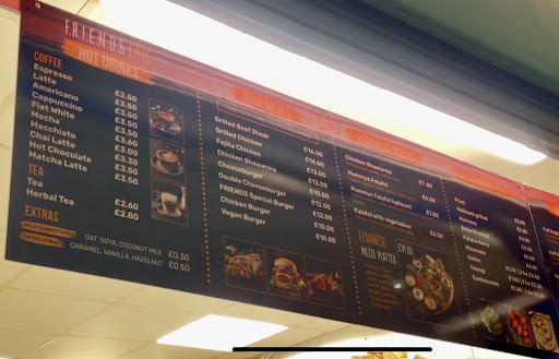 Photo of Friends Cafe and restaurant - 1 Queen St, Oxford OX1 1EP