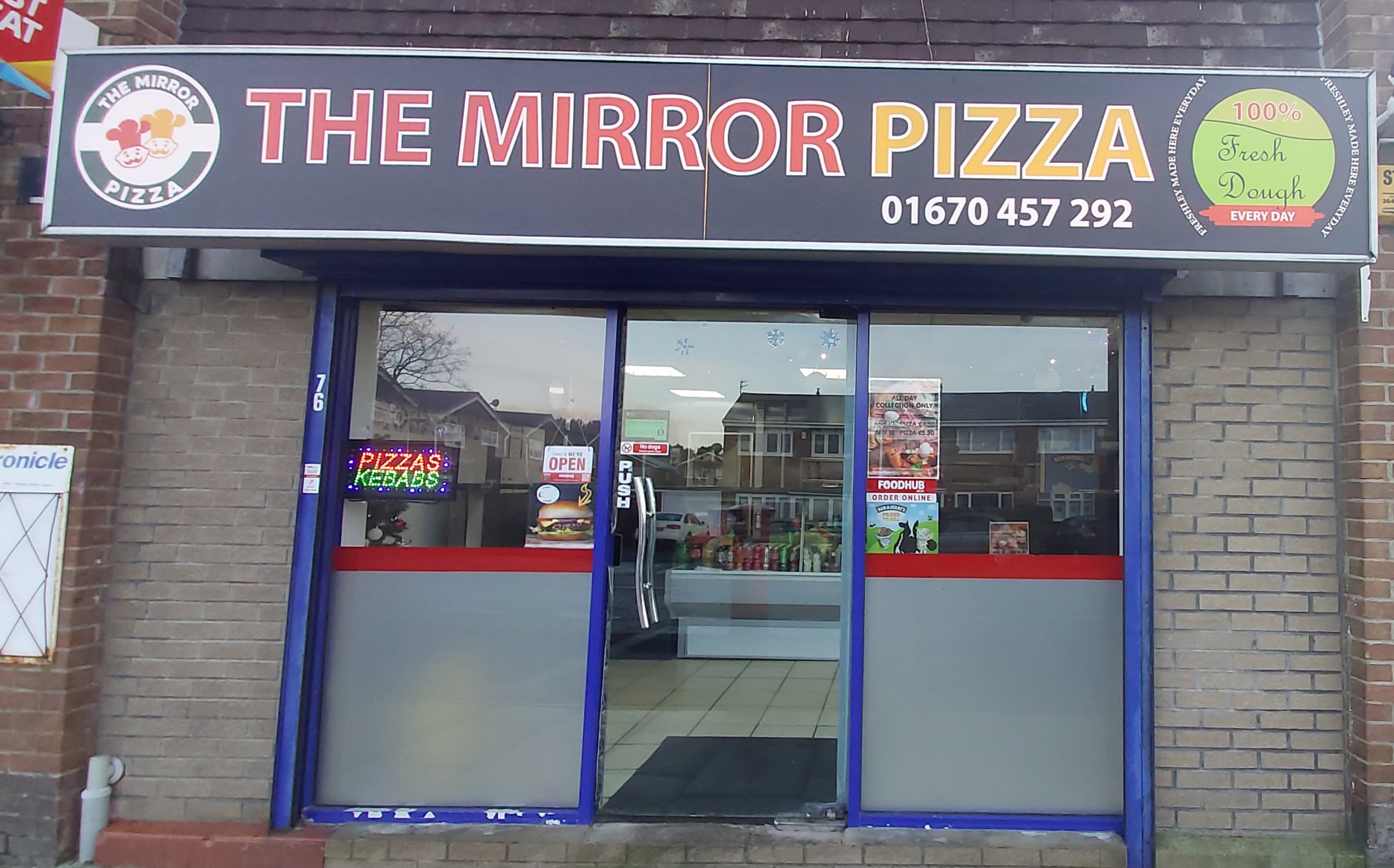 Photo of The Mirror Pizza - 76 Druridge Dr., Blyth NE24 4PZ