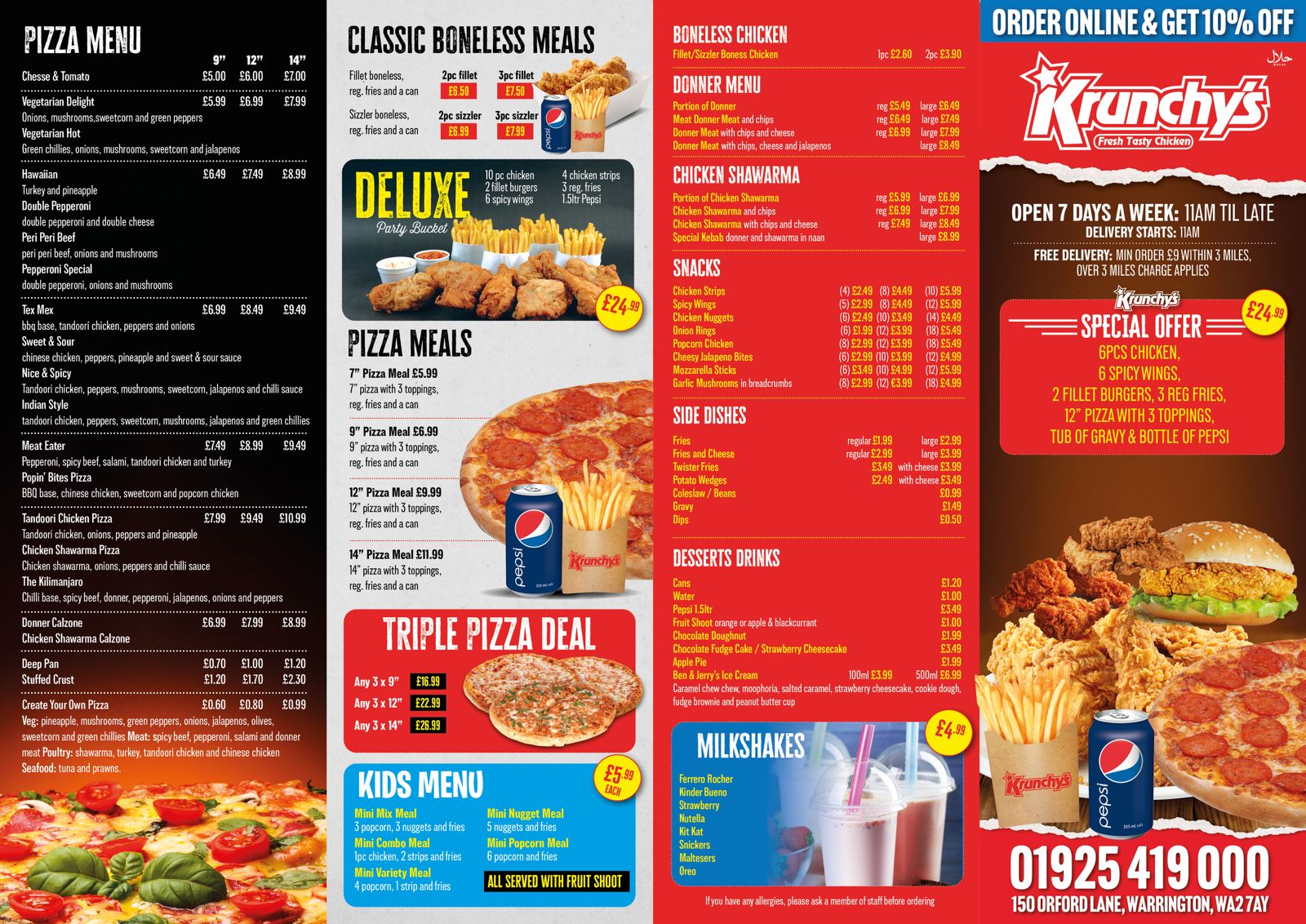 Photo of Krunchys Warrington - 150 Orford Ln, Warrington WA2 7AY