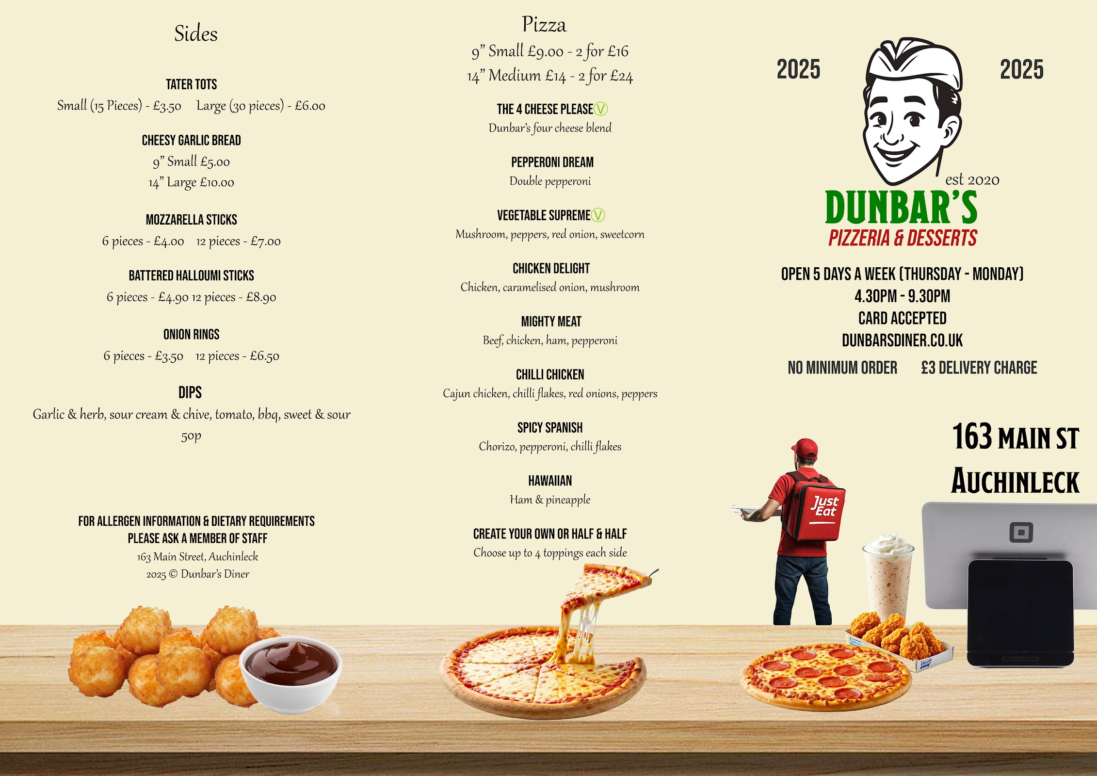 Photo of Dunbar’s Pizza and Desserts - 163 Main St, Auchinleck, Cumnock KA18 2BA