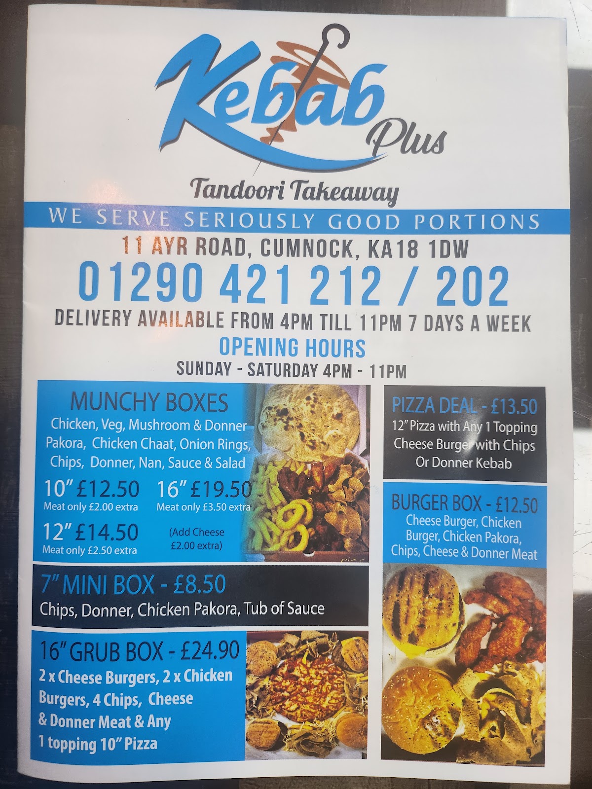 Photo of Kebab Plus - 14 Ayr Rd, Cumnock KA18 1DW