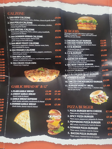 Photo of SAA Fried Chicken & Pizza - 135aFarm Rd, Barnsley S70 3DN