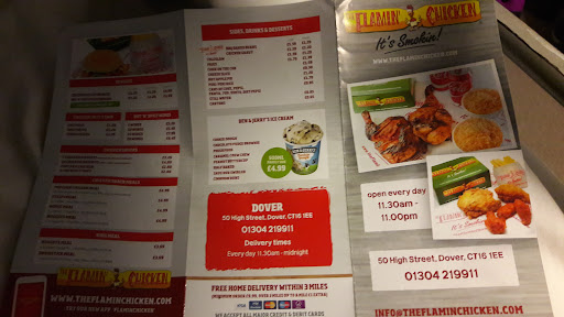 Photo of The Flamin Chicken Dover - 50 High St, Dover CT16 1EE