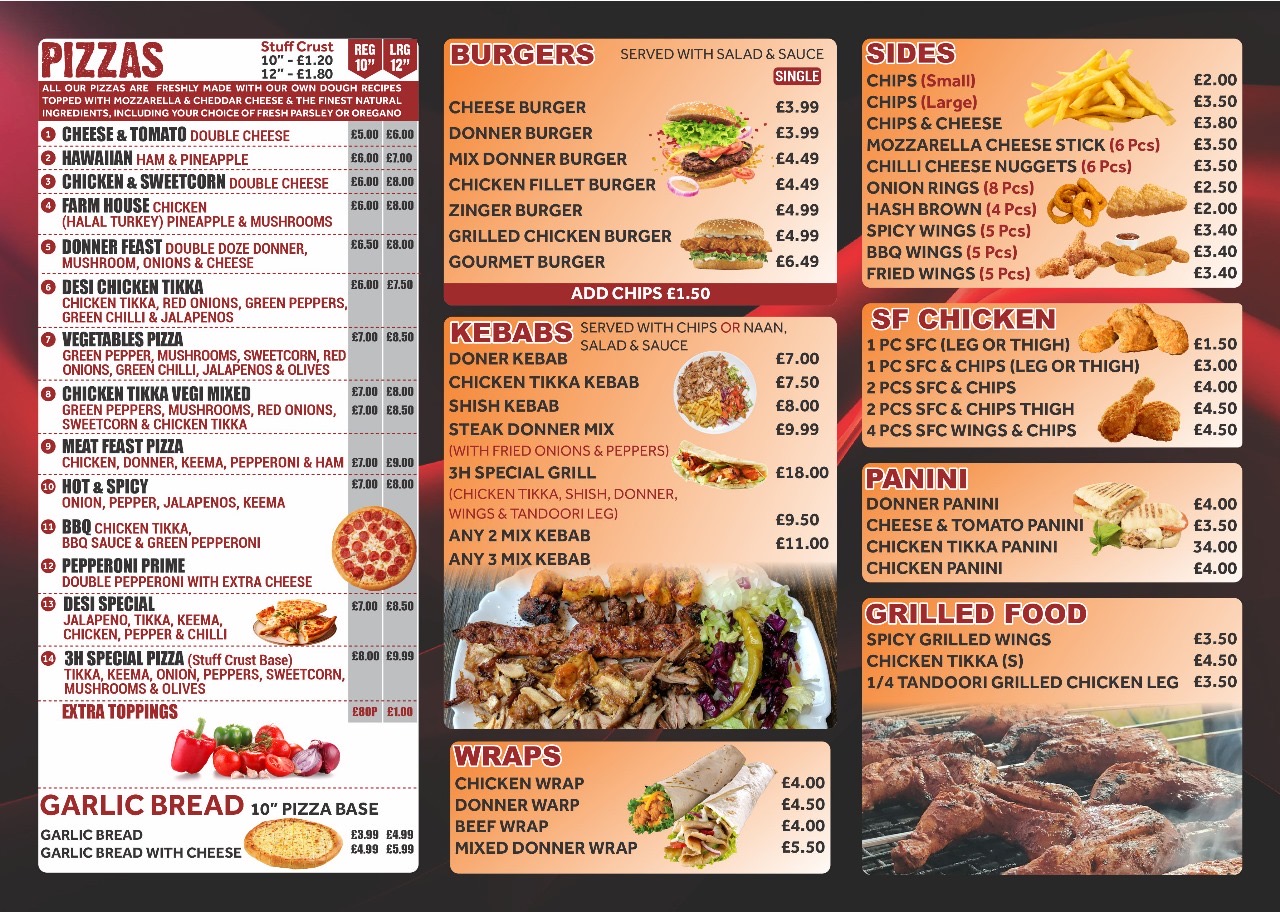 Photo of 3H Kebabs - 74B Osmaston Rd, Derby DE1 2HZ
