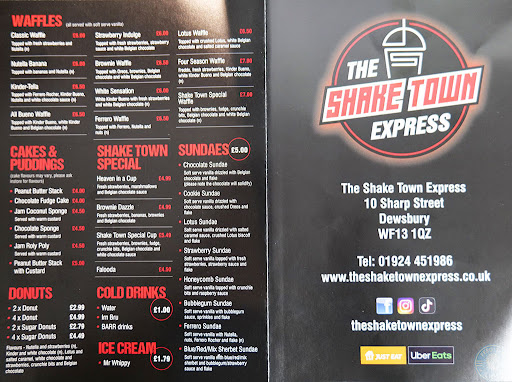 Photo of The Shake Town Express - 10 Sharp St, Dewsbury WF13 1QZ