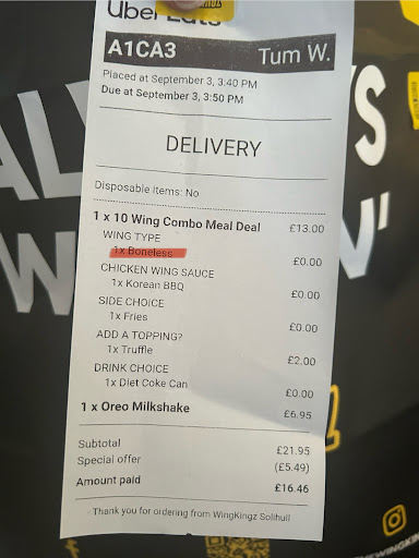 Photo of Wing Kingz - Touchwood Shopping Centre, 40 Upper Jubilee Walk, Solihull B91 3QW