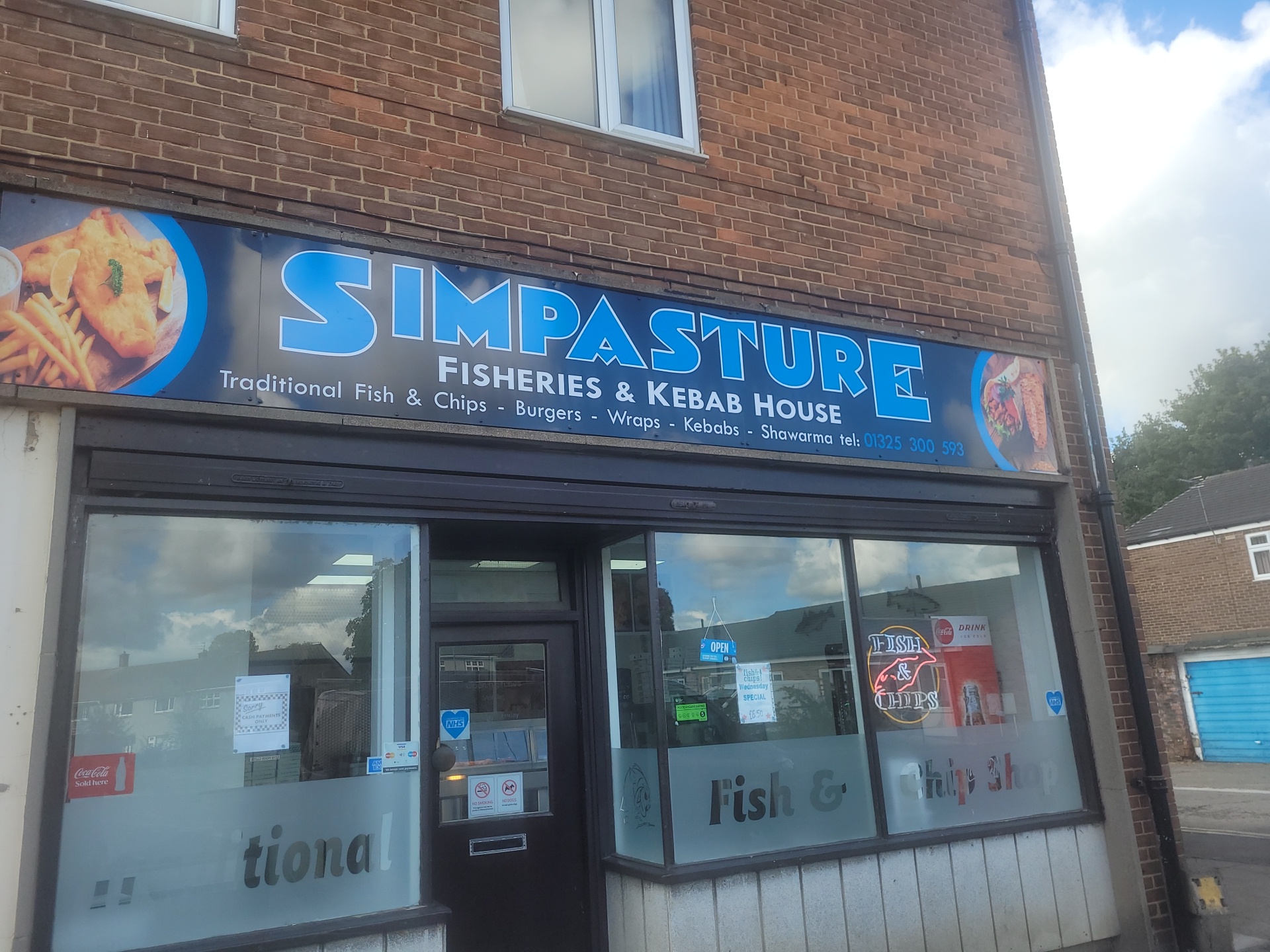 Photo of Simpasture Fisheries & shawarma house - 1 Simpasture Gate, Newton Aycliffe DL5 5HH