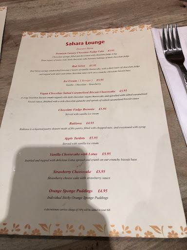 Photo of Sahara Lounge - 7-9 Stanmore Hill, Stanmore HA7 3DP