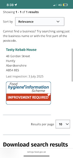 Photo of Tasty kebab house - 48 Gordon St, Huntly AB54 8ES