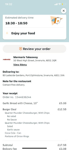 Photo of Marmaris Takeaway Inverurie - 50 W High St, Inverurie AB51 3QR