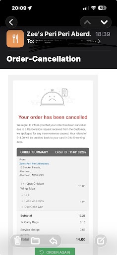 Photo of Zee's Peri Peri Grill Aberdeen - 15 Stocket Parade, Aberdeen AB16 5QN