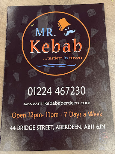 Photo of Mr Kebab - 44 Bridge St, Aberdeen AB11 6JN