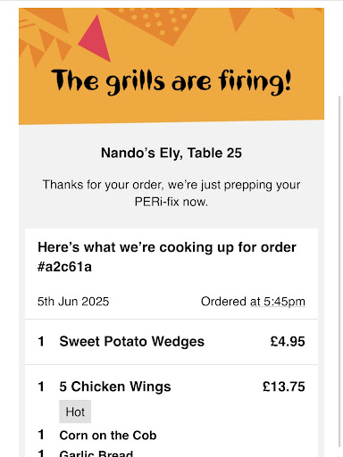 Photo of Nando's Ely - Unit 2, Leisure Village, Downham Rd, ELY CB6 2FE