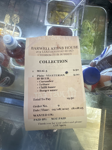 Photo of Barwell Kebab - 204 Leatherhead Rd, Chessington KT9 2HU