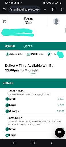 Photo of Botan Kebabs - 13 Bridge St, Leatherhead KT22 8BL