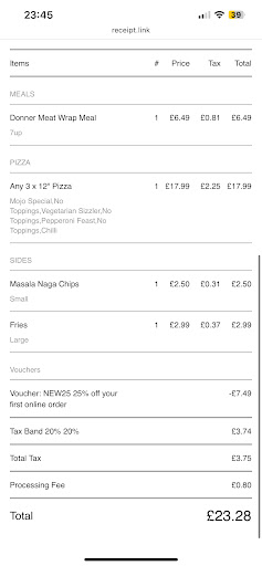 Photo of Mojo's Chicken & Pizza - 6 Lutterworth Rd, Aylestone, Leicester LE2 8PE