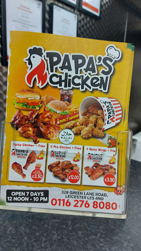 Photo of Paa’s Chicken - 328 Green Ln Rd, Rowlatts Hill, Leicester LE5 4ND
