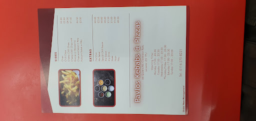 Photo of Pavlos Kebabs & Pizzas - 88 Queens Rd, Clarendon Park, Leicester LE2 1TU