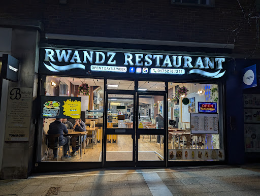 Photo of Rwandz Restaurant - 12 Cornwall St, Plymouth PL1 1LP