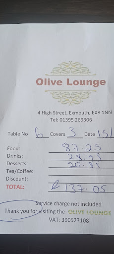 Photo of Olive Lounge - 4 High St, Exmouth EX8 1NN