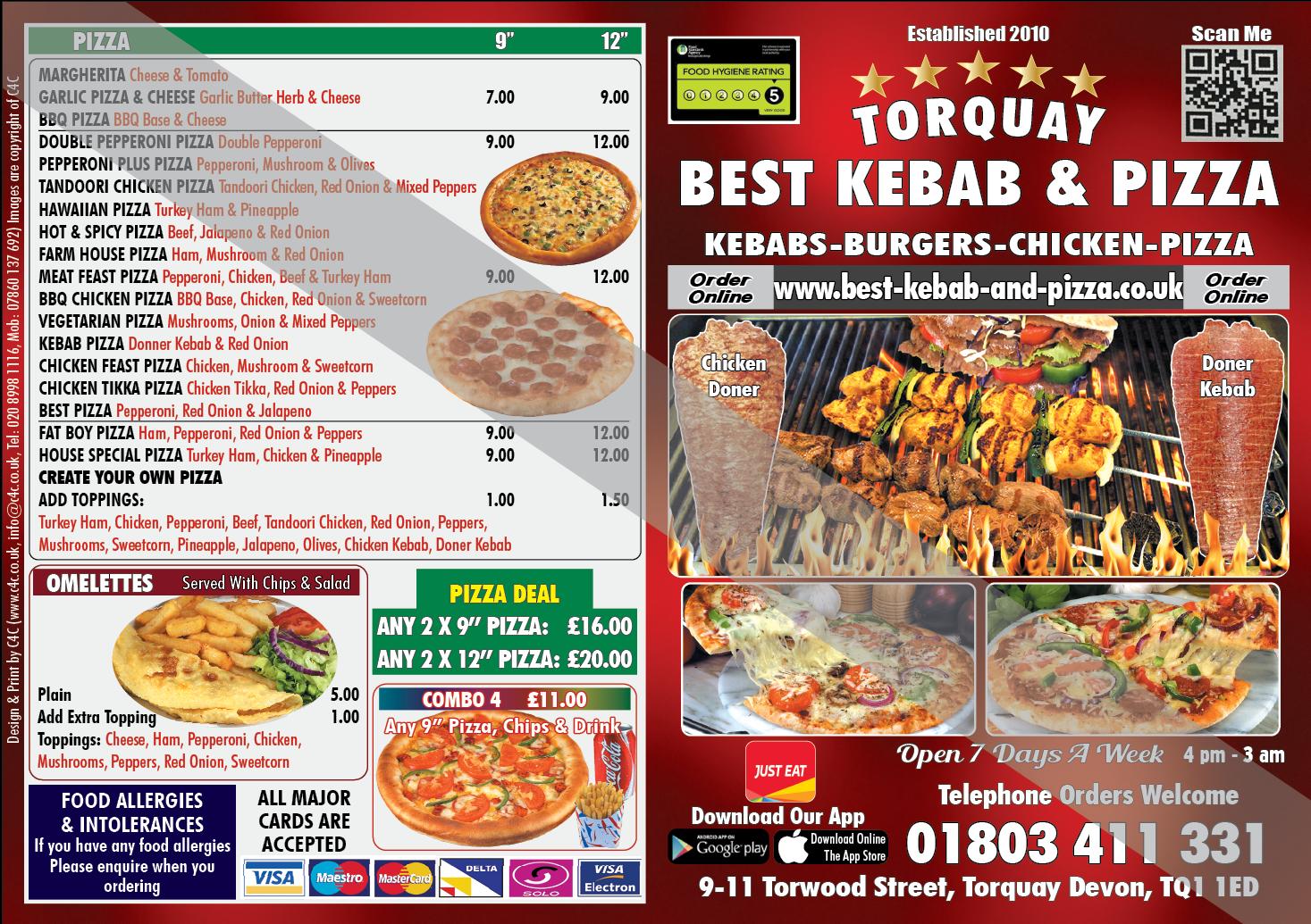 Photo of best kebab and best pizza - 9 Torwood St, Torquay TQ1 1ED