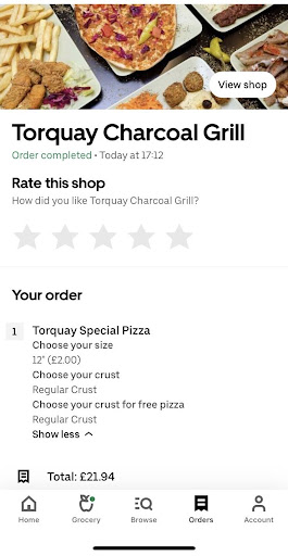 Photo of Torquay Charcoal Grill - 35 Abbey Rd, Torquay TQ2 5NQ