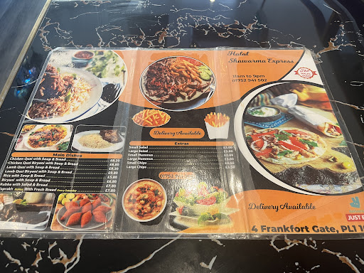 Photo of Halal Shawarma express Plymouth - 4 Frankfort Gate, Plymouth PL1 1QD