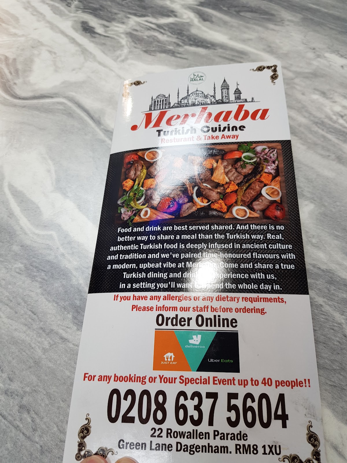 Photo of Merhaba (Halal) - 22, Rowallen Parade, 21 Green Ln, Dagenham RM8 1XU