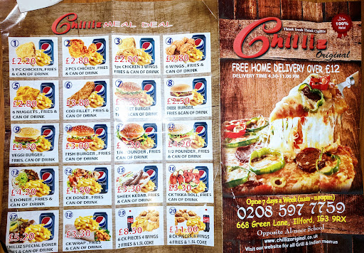 Photo of Chilliz - 668 Green Ln, Ilford IG3 9RX