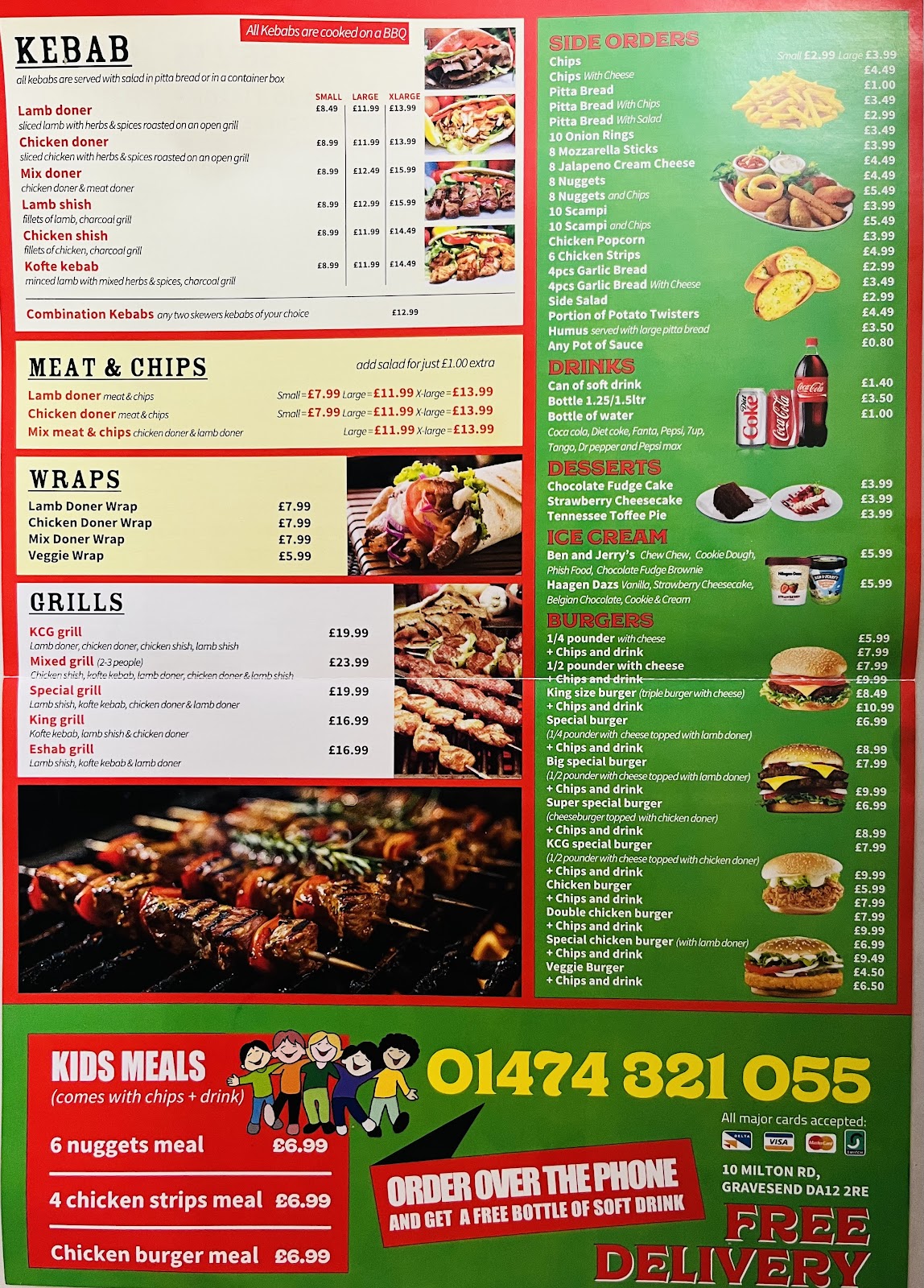 Photo of Kent Charcoal Grill - 10 Milton Rd, Gravesend DA12 2RE