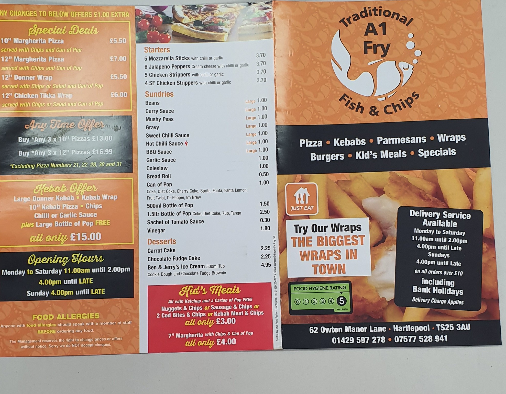 Photo of A1 fry - 62 Owton Manor Ln, Hartlepool TS25 3AU