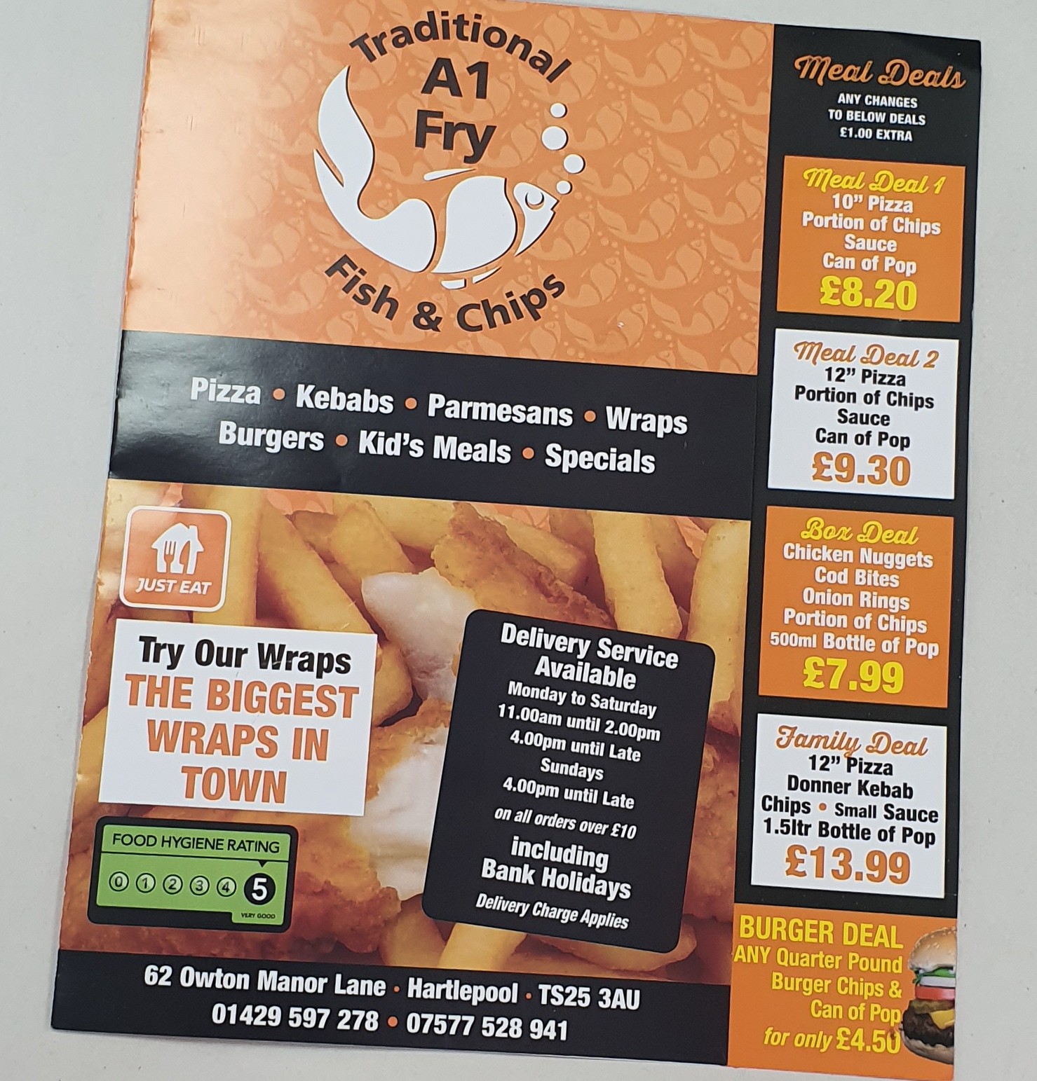 Photo of A1 fry - 62 Owton Manor Ln, Hartlepool TS25 3AU